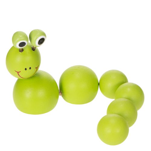 daiktų Išradingas vikšrų figūrėlės, patrauklios dekoracijos gyvenamosioms patalpoms, 16 cm, 6 dalys