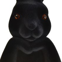 daiktų Kiškučio biustas, mąstantis juodai suburtas Velykas 16,5×13×27 cm