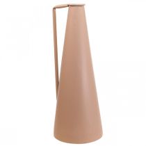 daiktų Dekoratyvinė vaza metalinė rankena grindų vaza lašiša 20x19x48cm