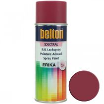 daiktų Belton spectRAL dažų purškiklis Erika šilkiniai matiniai purškiami dažai 400ml