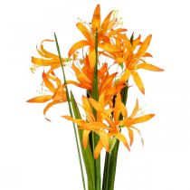 daiktų Dirbtinės gėlės Nerine Orange Gernsio lelijos Rudens gėlės 48cm