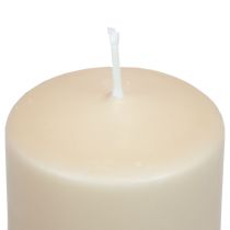 daiktų PURE kolonų žvakė smėlio spalvos Wenzel žvakės 130/60mm