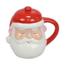 daiktų Kalėdinis puodelis Kalėdų Senelio puodelis Kalėdinis H10,5 cm