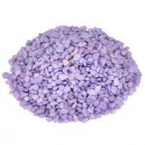 daiktų Dekoratyvinės granulės alyvinės spalvos dekoratyviniai akmenys violetiniai 2mm - 3mm 2kg