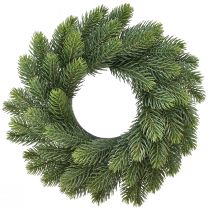 Dirbtinis eglės vainikas žalias kalėdinis vainikas Ø30cm