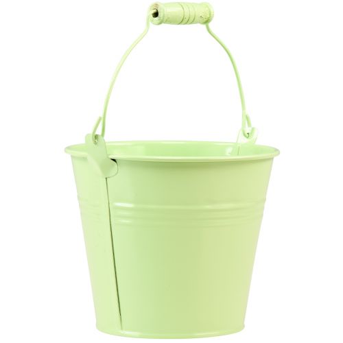 daiktų Kaušas su rankena sėjamoji metalinė pastelė Ø14cm H12cm 6 vnt