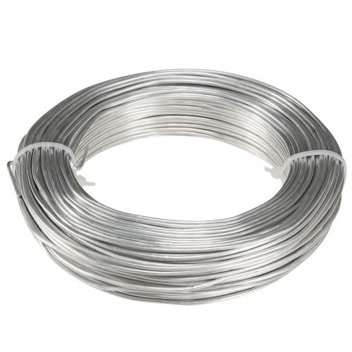 Aliuminio viela sidabrine metaline viela 2mm 500g