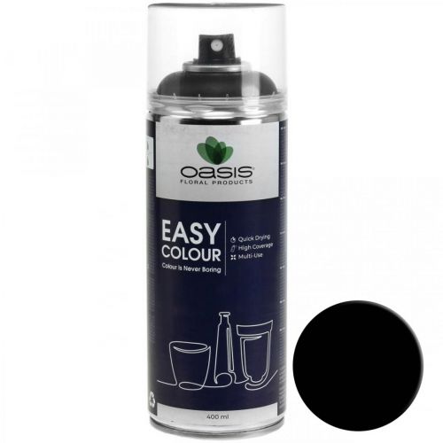 daiktų OASIS® Easy Color Spray, dažų purškiklis juodas 400ml