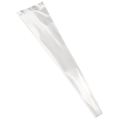 daiktų Gėlių maišelis 1 rožei "Blank" L65cm P14cm - 3cm 50 vnt.