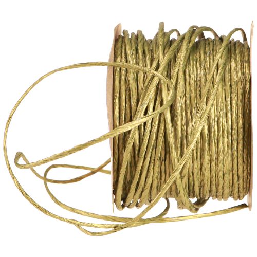 daiktų Viela apvyniota 50 m aukso spalvos