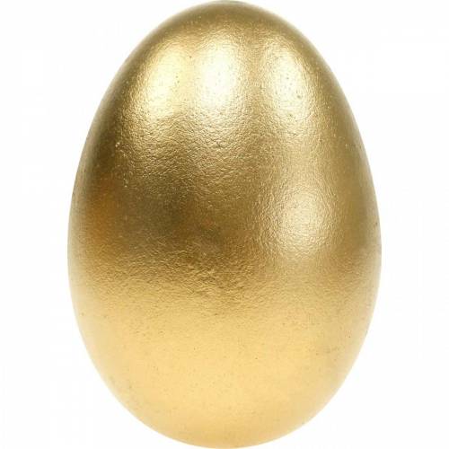 daiktų Žąsų kiaušiniai Golden Blown Eggs Velykų dekoracija 12 vnt