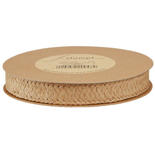 daiktų Dovanų juostelė popierinė pinta natūralaus popieriaus juostelė 20mm 10m