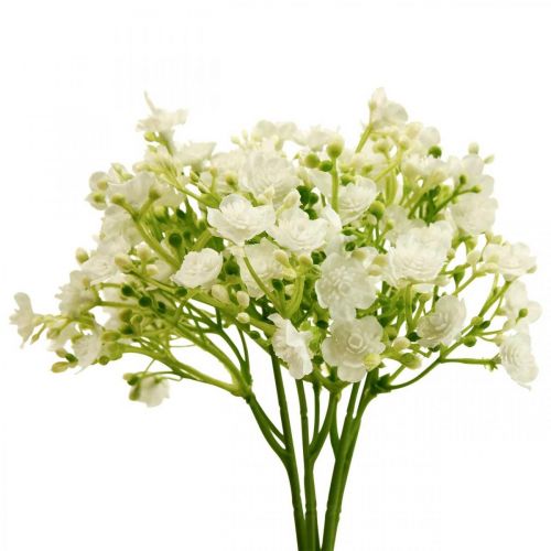 Floristik24 Dirbtinė balta gipsofila Gypsophila L30cm 12 vnt