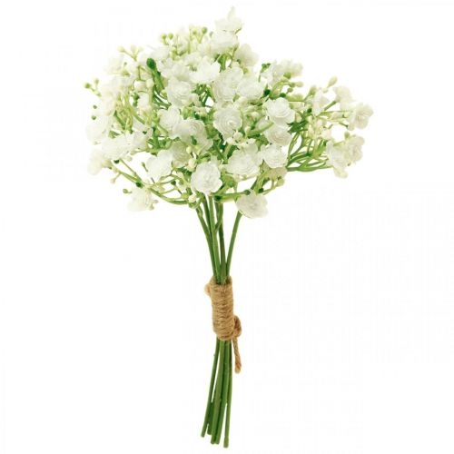 daiktų Dirbtinė balta gipsofila Gypsophila L30cm 12 vnt