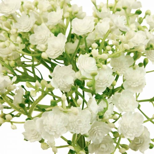 daiktų Dirbtinė balta gipsofila Gypsophila L30cm 12 vnt