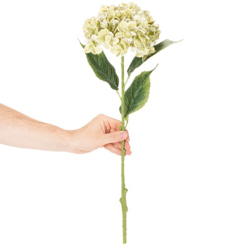 daiktų Dirbtinė hortenzija su ilgu stiebu ir lapais, 60 cm