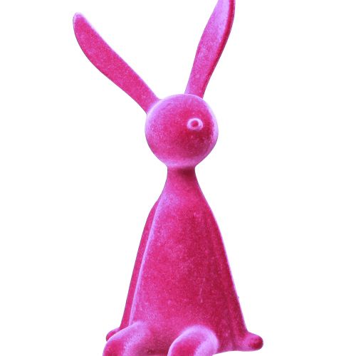 daiktų Edge Stool Rabbit Flocked Sitting Easter Bunny Rožinė 56cm