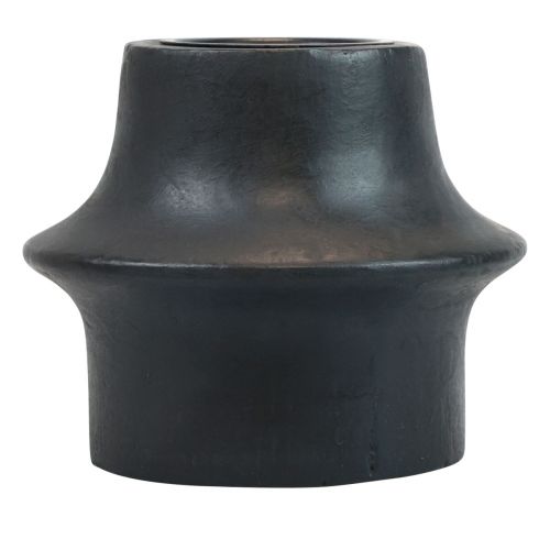 daiktų Žvakės laikiklis juodas žvakidės keramikinis Ø12cm H9cm