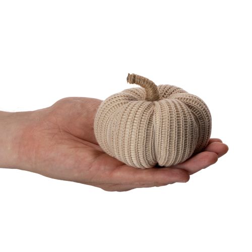 daiktų Dekoratyviniai megzti moliūgai, rudens dekoracija, 10 cm, 6 vnt.