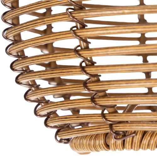 daiktų Saulės energija varomas sodo šviestuvas, rotango stiliaus, romantiškiems vakarams lauke, 86 cm