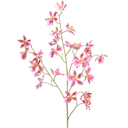 Oncidium Dirbtinių Orchidėjų Dekoracija Rožinė Violetinė 93cm 2vnt