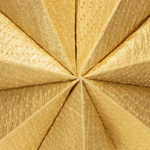 daiktų Popierinės Kalėdų žvaigždės, auksinės, 45 cm, 3 vnt.