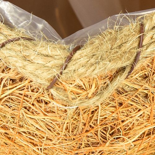 daiktų Augalų krepšelis moliūgas su folijos rudens dekoracija oranžinis Ø18cm A15cm