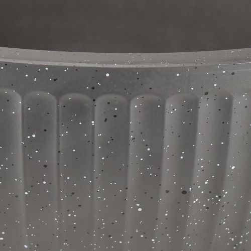 daiktų Augalų vazonas-dubuo, plastikinis, antracito spalvos, Ø40 cm, aukštis 18,5 cm