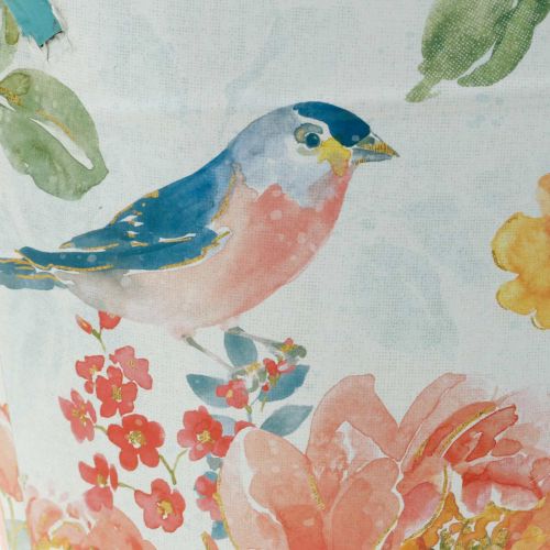 daiktų Augalų kibiras ovalus vintažinio metalo spyruoklinis dekoravimas 27,5 cm