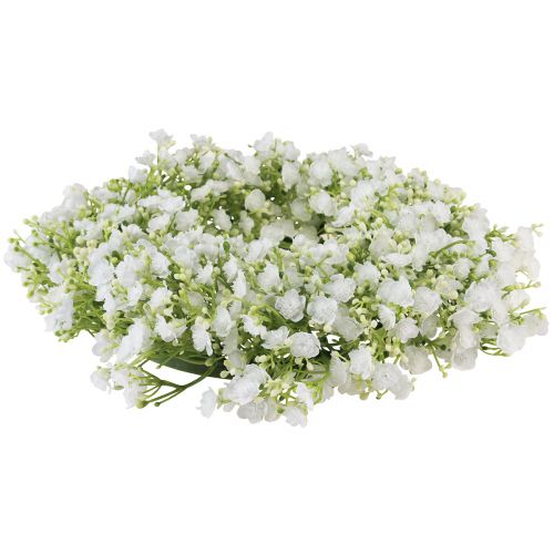 daiktų Gypsophila vainikas baltų gėlių vainikas vestuvės Ø30cm