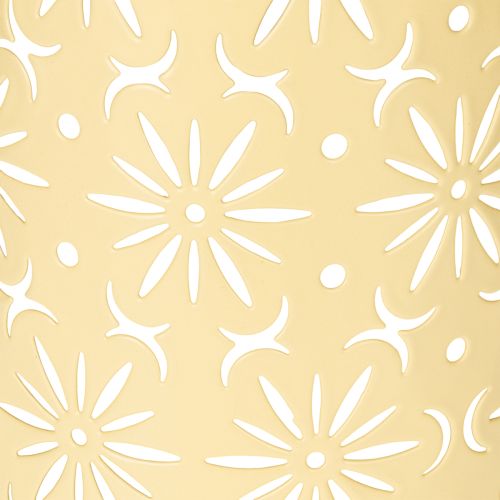 daiktų Saulės energija varomas sodo žibintas su gėlių raštu ir atmosferine šviesa, 26 cm