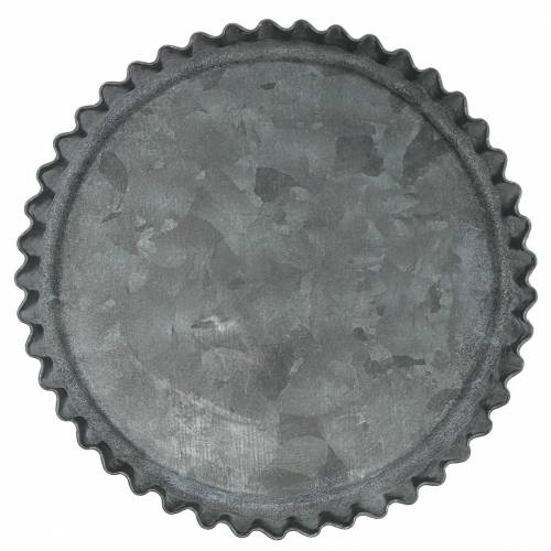 Floristik24 Dekoratyvinių plokščių kepimo formų rinkinys cinko Ø7,8–11,5 cm H1,3 cm