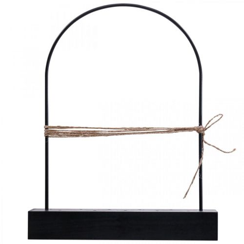 daiktų Džiovintos gėlės Medinė juostelė Gėlių juostelė Džiovintų gėlių lankas 25×20cm