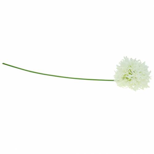 daiktų Dekoratyvinis svogūnas Allium dirbtinis baltas Ø12cm H62cm