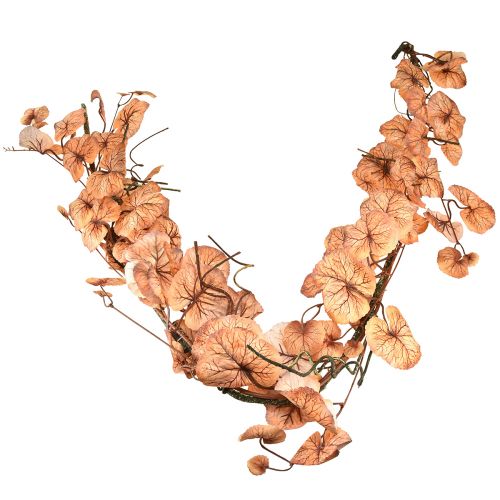 daiktų Dekoratyvinė kabykla rudens lapų girlianda Heuchera 150cmx15cm