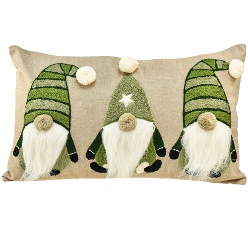 daiktų Dekoratyvinė pagalvėlė su elfais dekoratyvinė pagalvėlė žalia smėlio spalvos 50×30cm