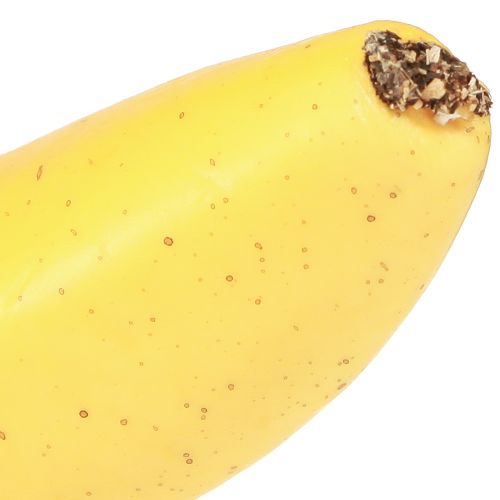 daiktų Dirbtinis bananų dekoravimas geltonas dirbtinis vaisius kaip tikras 18cm