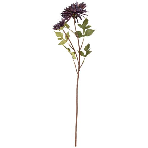 daiktų Dirbtinė chrizantema 2 žiedai violetiniai Ø5/11cm L70cm