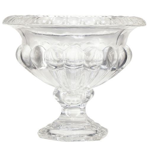 daiktų Stiklinis vintažinio stiliaus puodelis Ø13cm H11cm