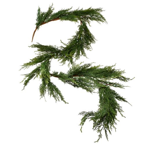 Eglės girlianda Thuja su vaisiais dekoratyvinė kabykla žalia L175cm